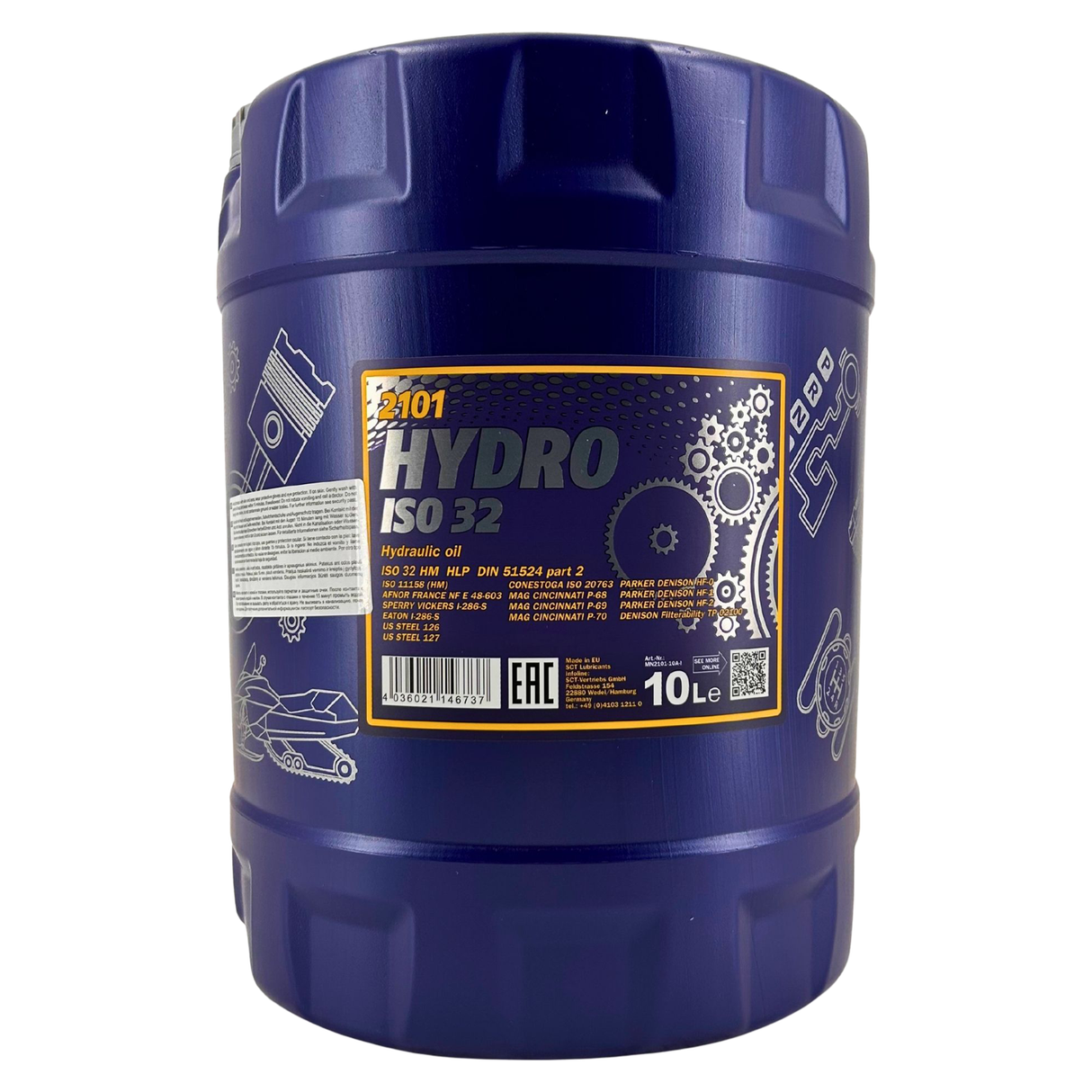 Mannol Hydro ISO 32 10 Liter