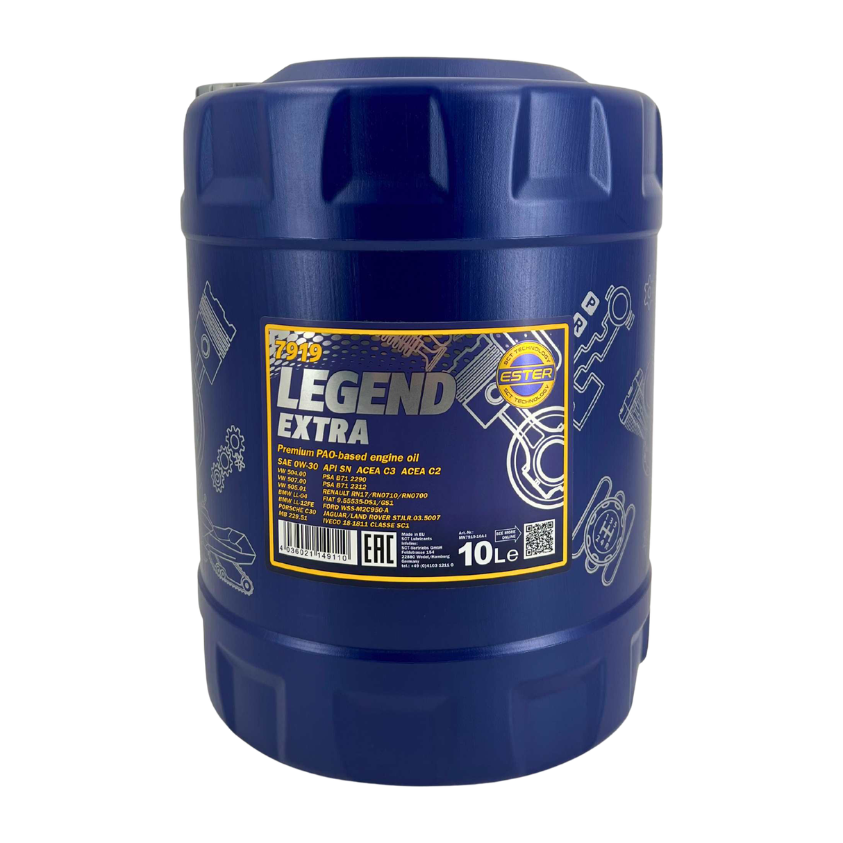 Mannol Legend Extra 0W-30 10 Liter