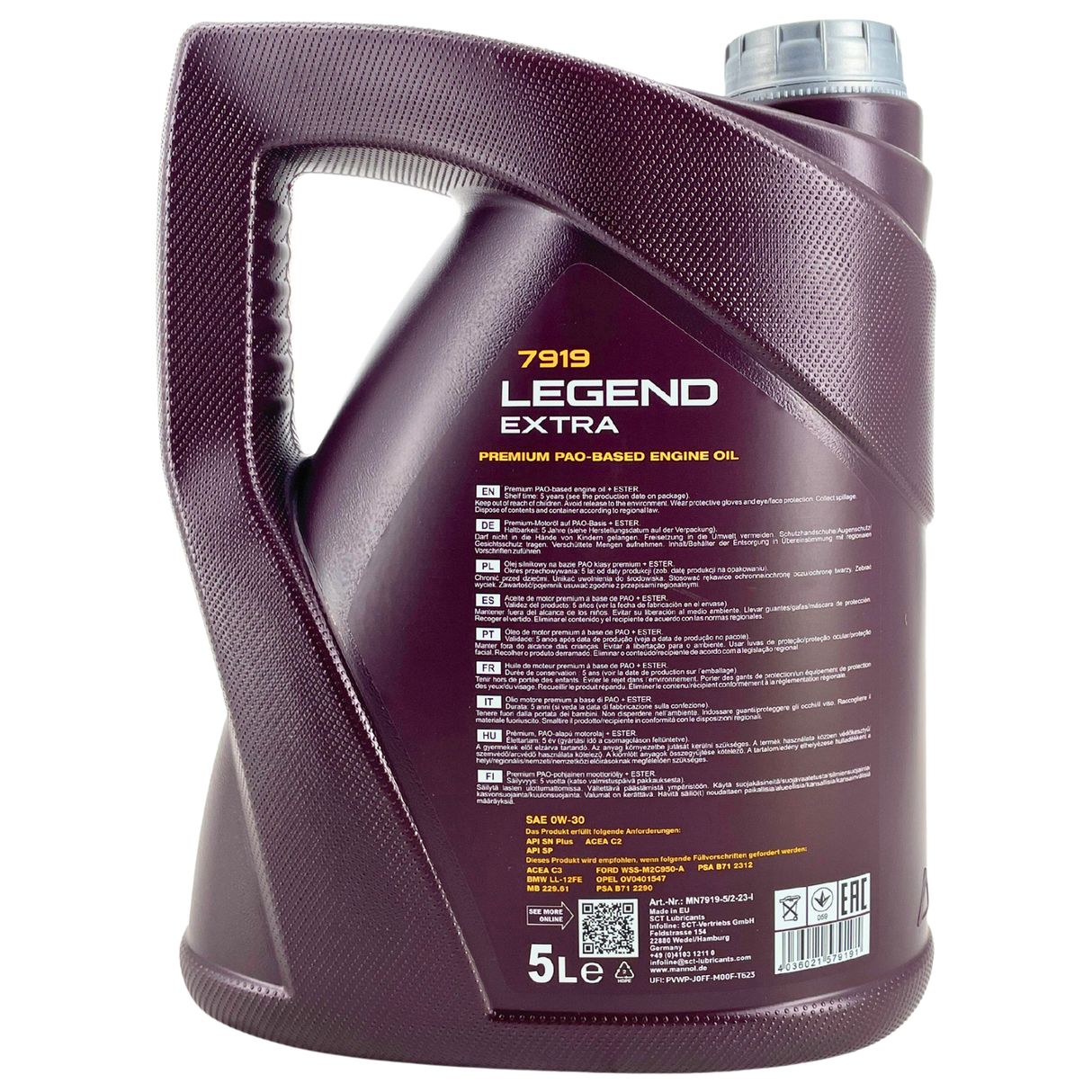 Mannol Legend Extra 0W-30 5 Liter