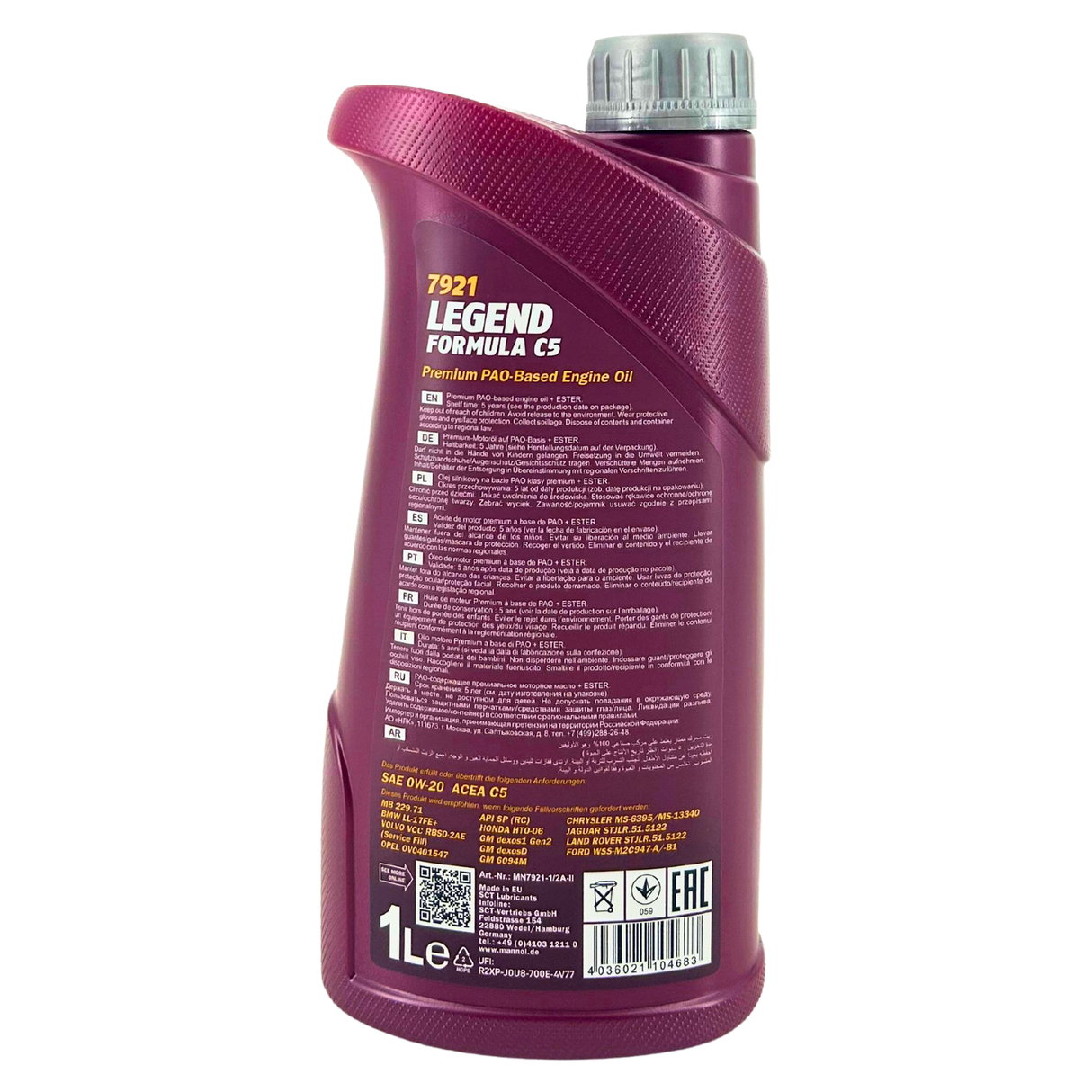 Mannol Legend Formula C5 0W-20 1 Liter