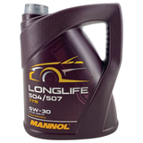 MANN ÖLFILTER + 5L 5W30 504 507 ÖL VW GOLF PASSAT TIGUAN SKODA SEAT AUDI A1 A3