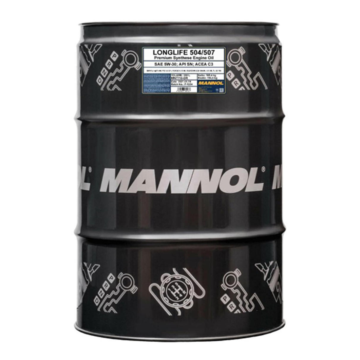Mannol Longlife 504/507 5W-30 208 Liter