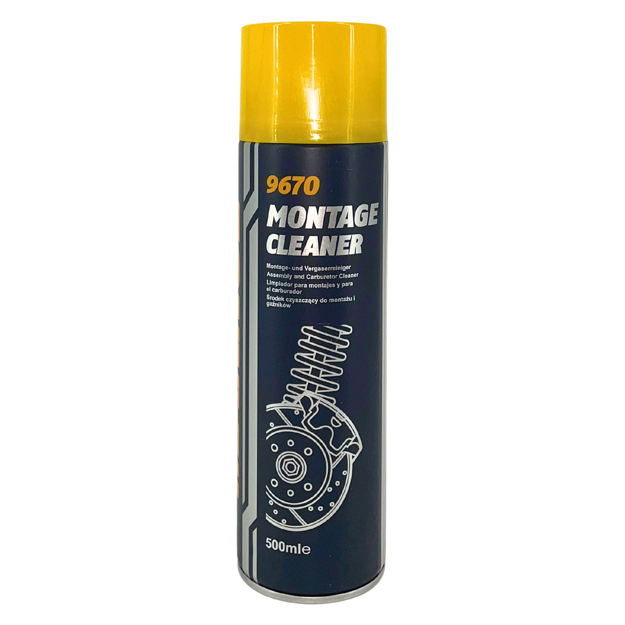 Mannol Montage Cleaner / Bremsenreiniger / Universalreiniger 500 ML