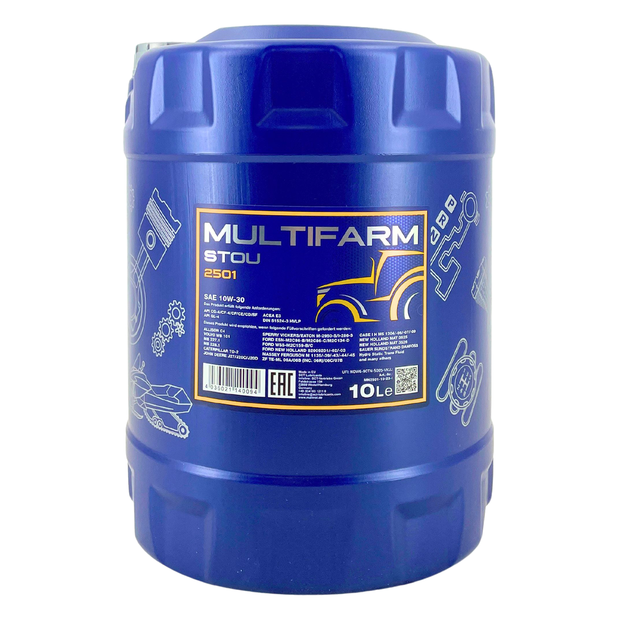 Mannol Multifarm STOU 10W-30 10 Liter
