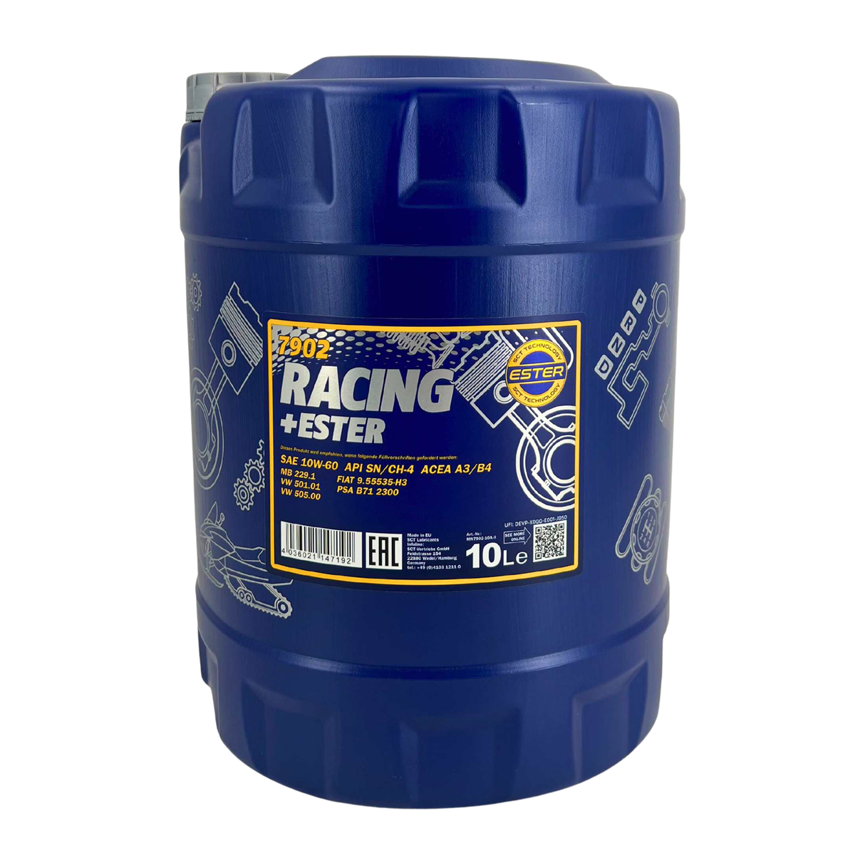 Mannol Racing + Ester 10W-60 10 Liter