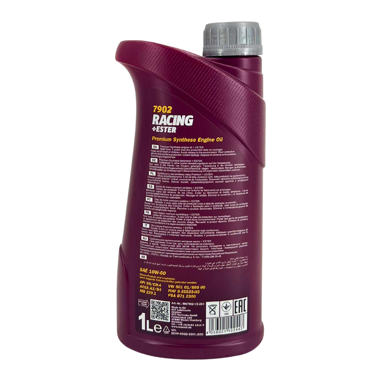 Mannol Racing + Ester 10W-60 1 Liter