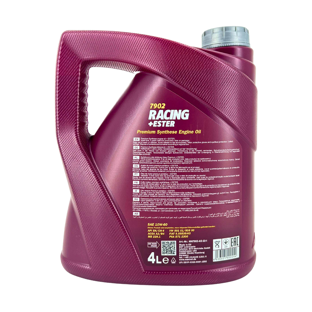 Mannol Racing + Ester 10W-60 4 Liter