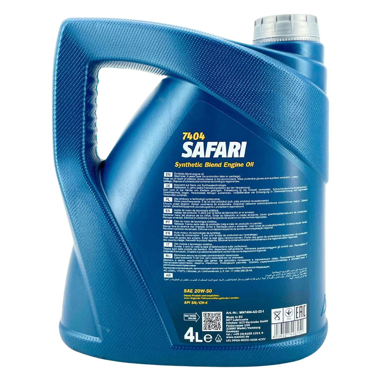 Mannol Safari 20W-50 4 Liter