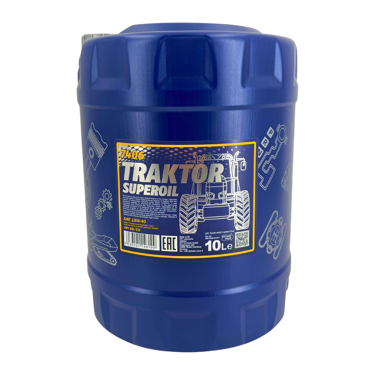 Mannol Traktor Superoil 15W-40 10 Liter