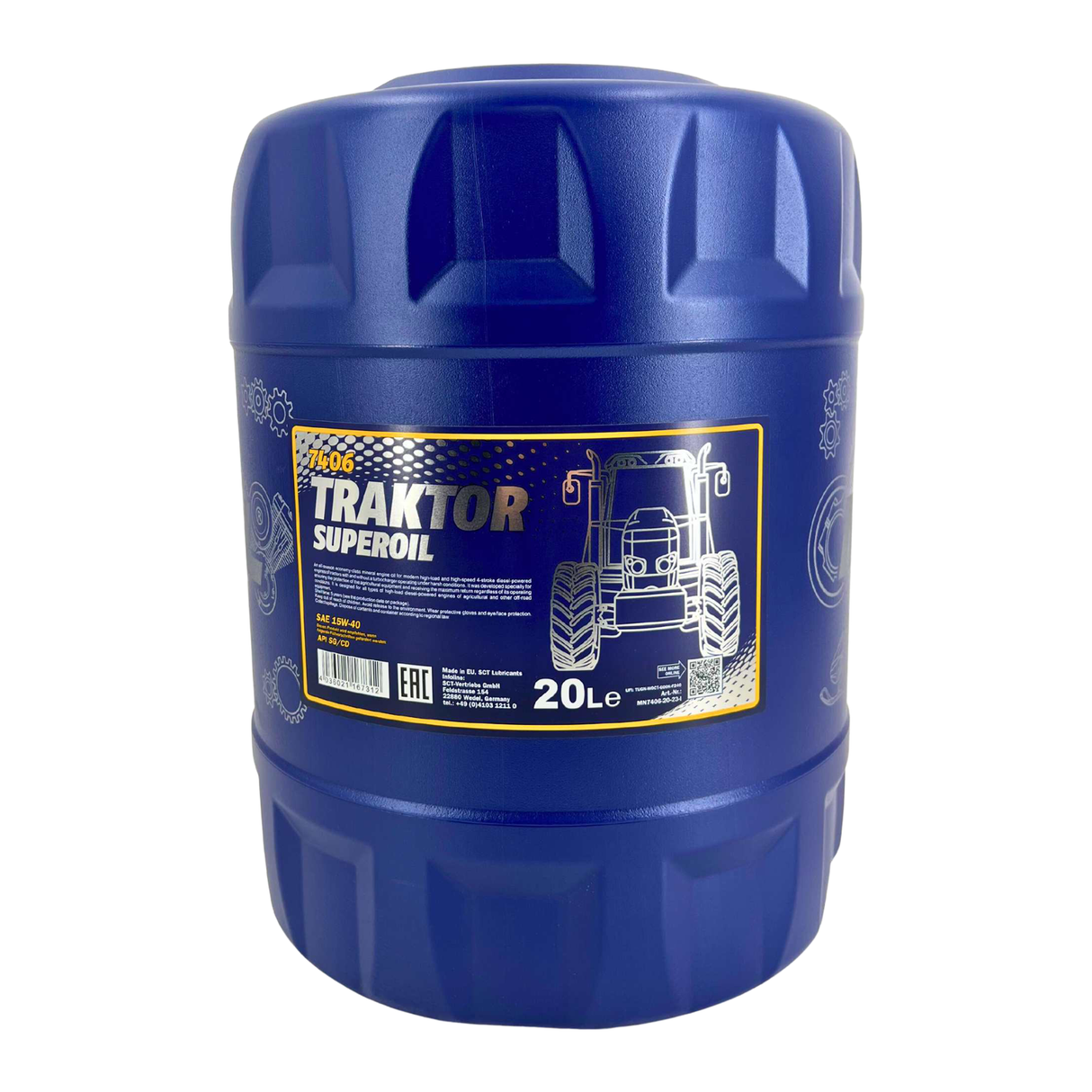 Mannol Traktor Superoil 15W-40 20 Liter