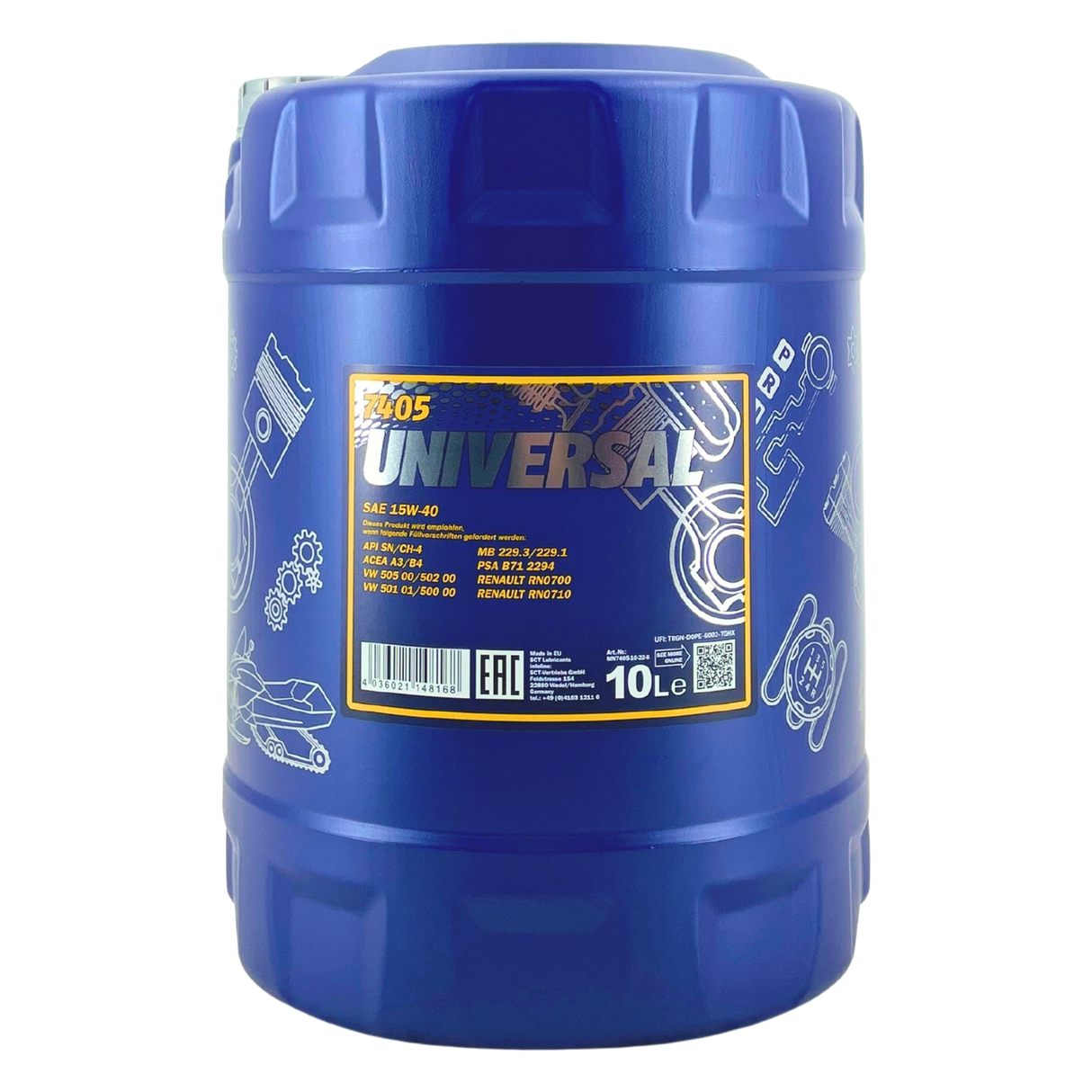 Mannol Universal 15W-40 10 Liter