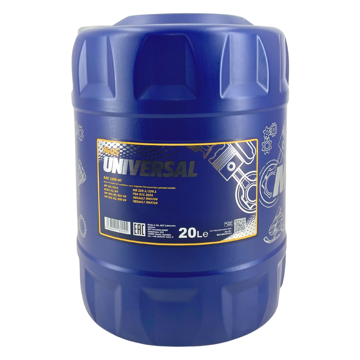 Mannol Universal 15W-40 20 Liter