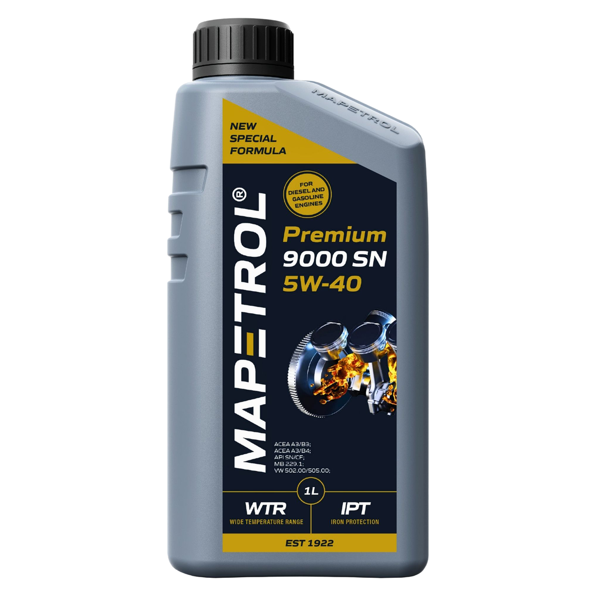 Mapetrol Premium 9000 SN 5W-40 1 Liter