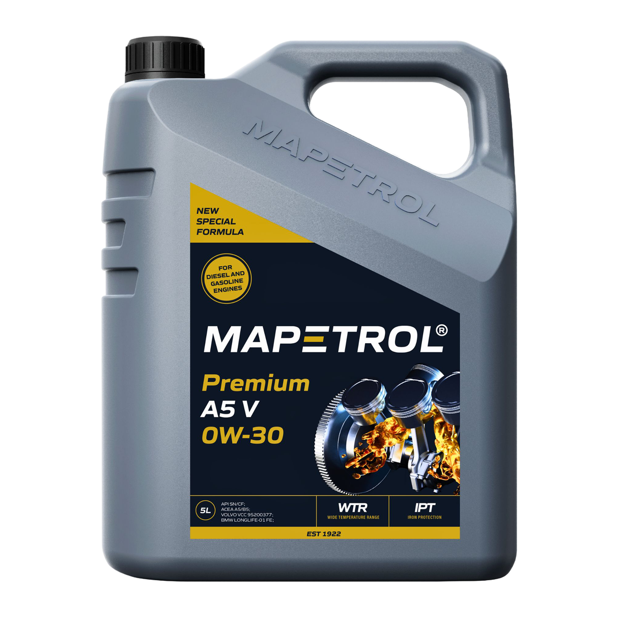 Mapetrol Premium A5 V 0W-30 5 Liter