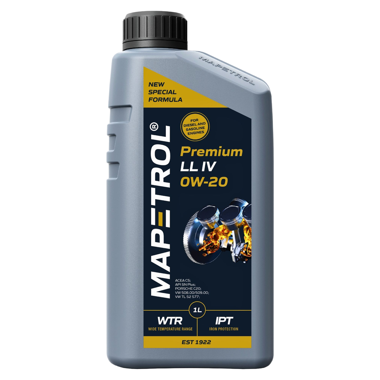 Mapetrol Premium LL IV 0W-20 1 Liter