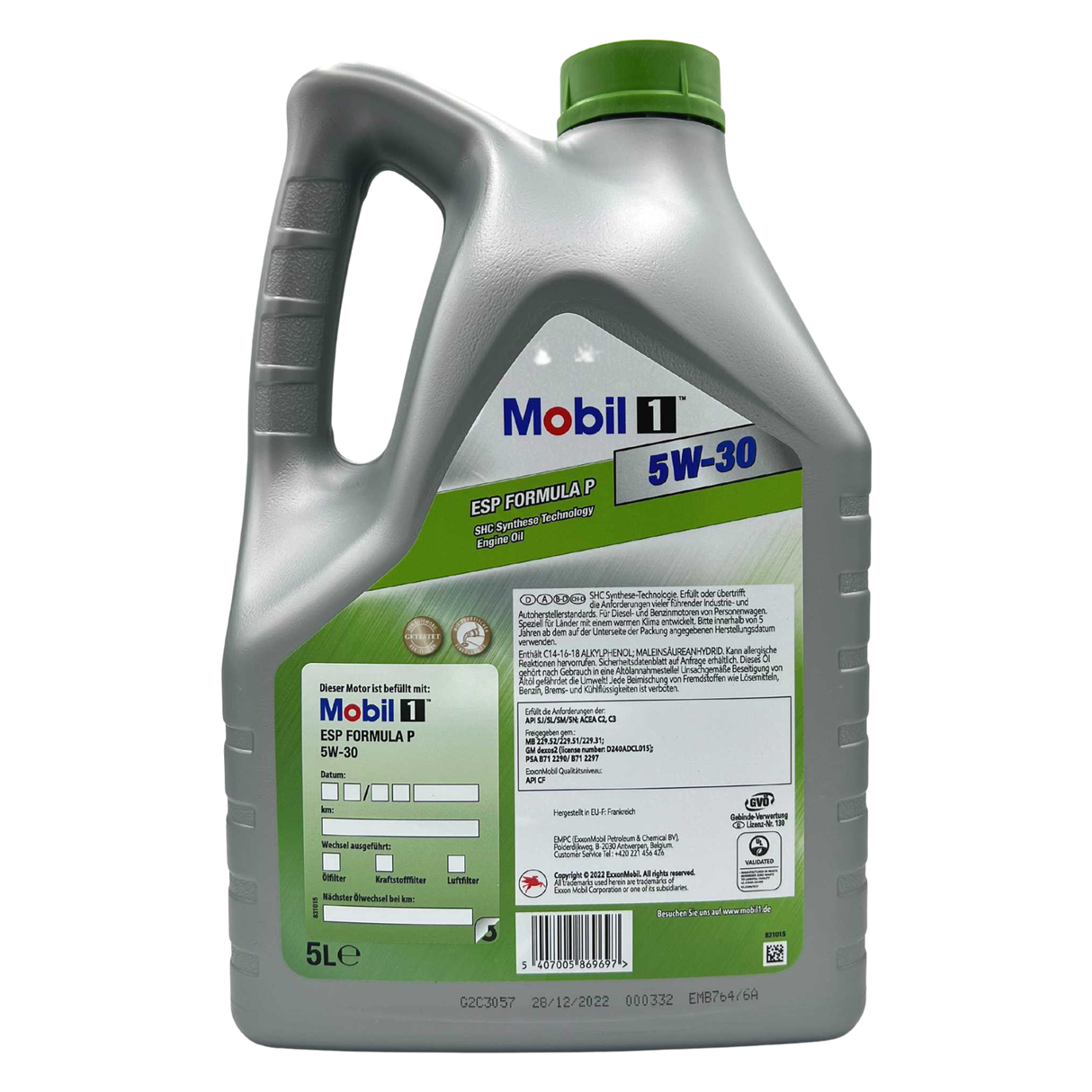 Mobil 1 ESP Formula P 5W-30 5 Liter