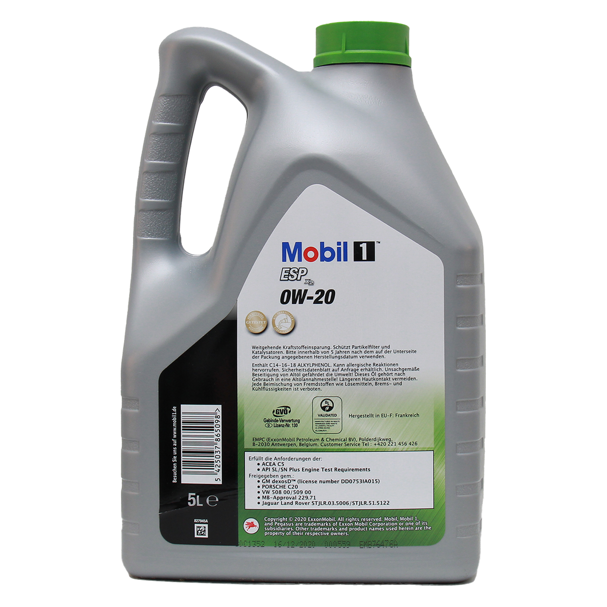 Mobil 1 ESP X2 0W-20 5 Liter