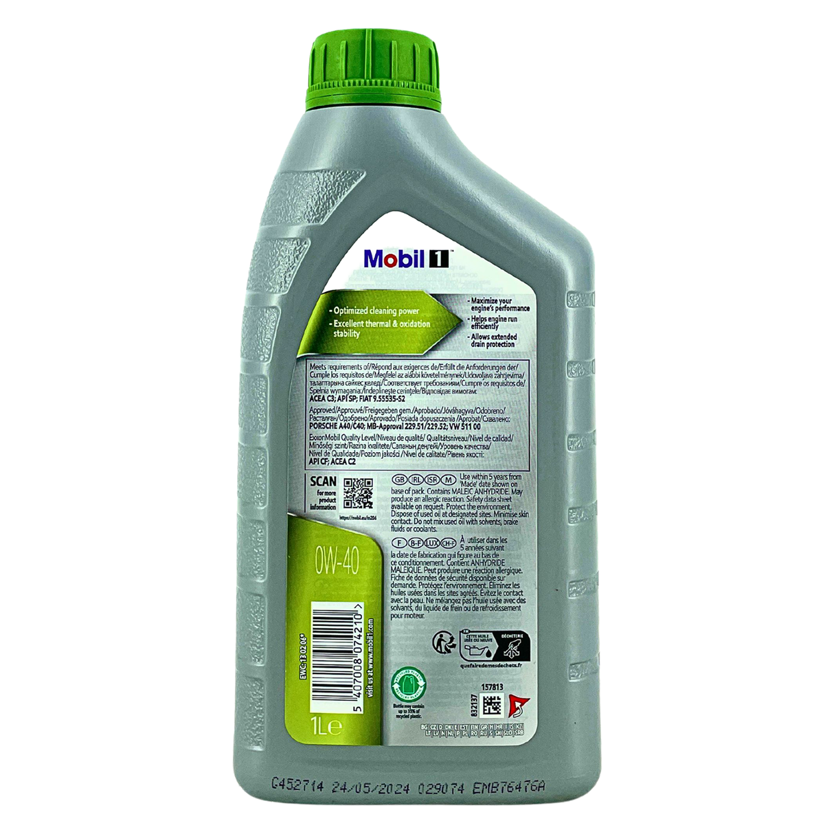 Mobil 1 ESP X4 0W-40 1 Liter