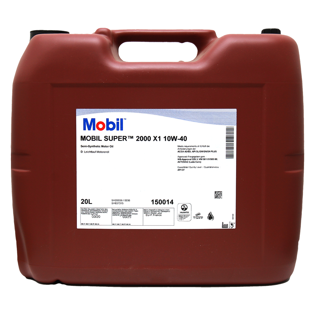 Mobil Super 2000 X1 10W-40 20 Liter Kanister