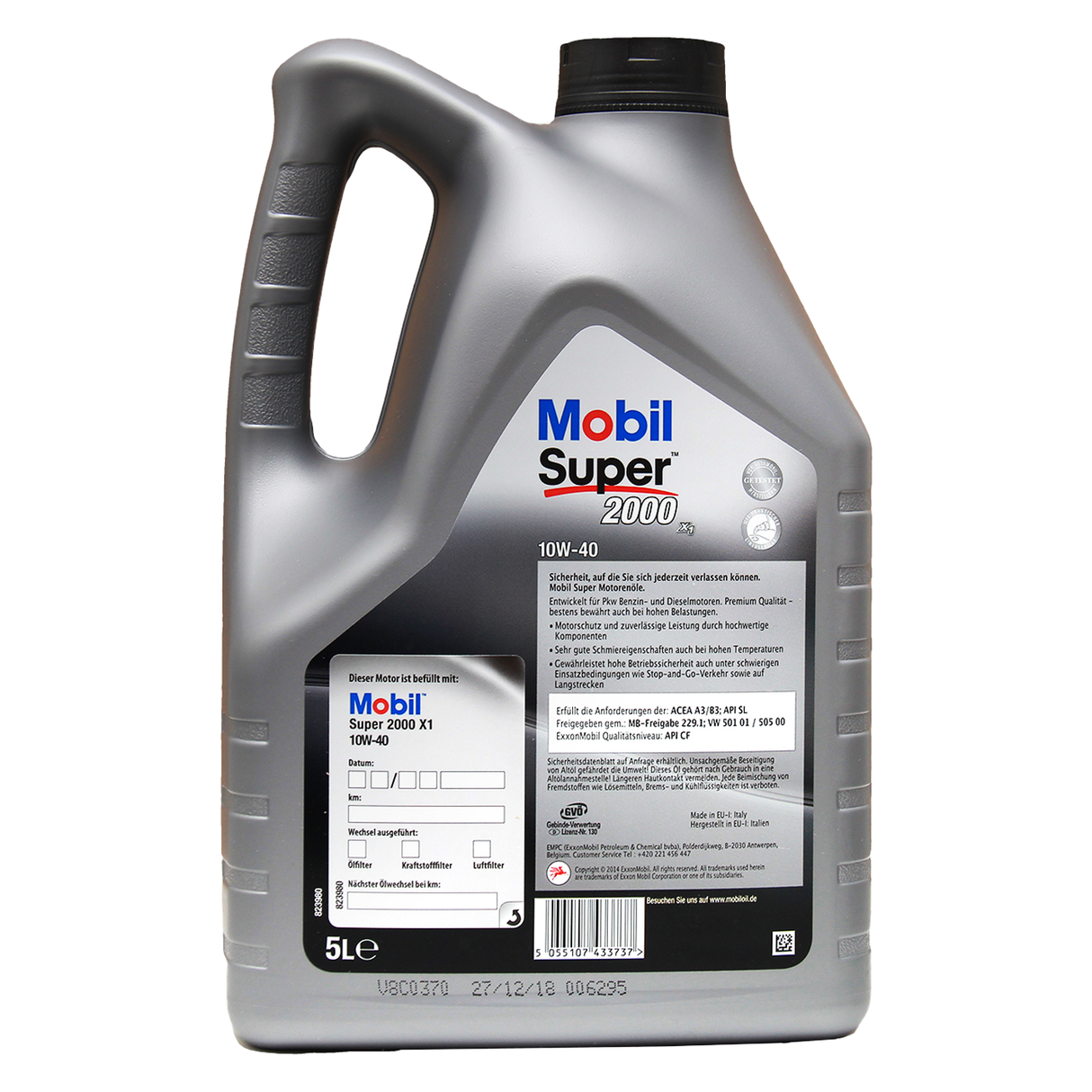 Mobil Super 2000 X1 10W-40 5 Liter