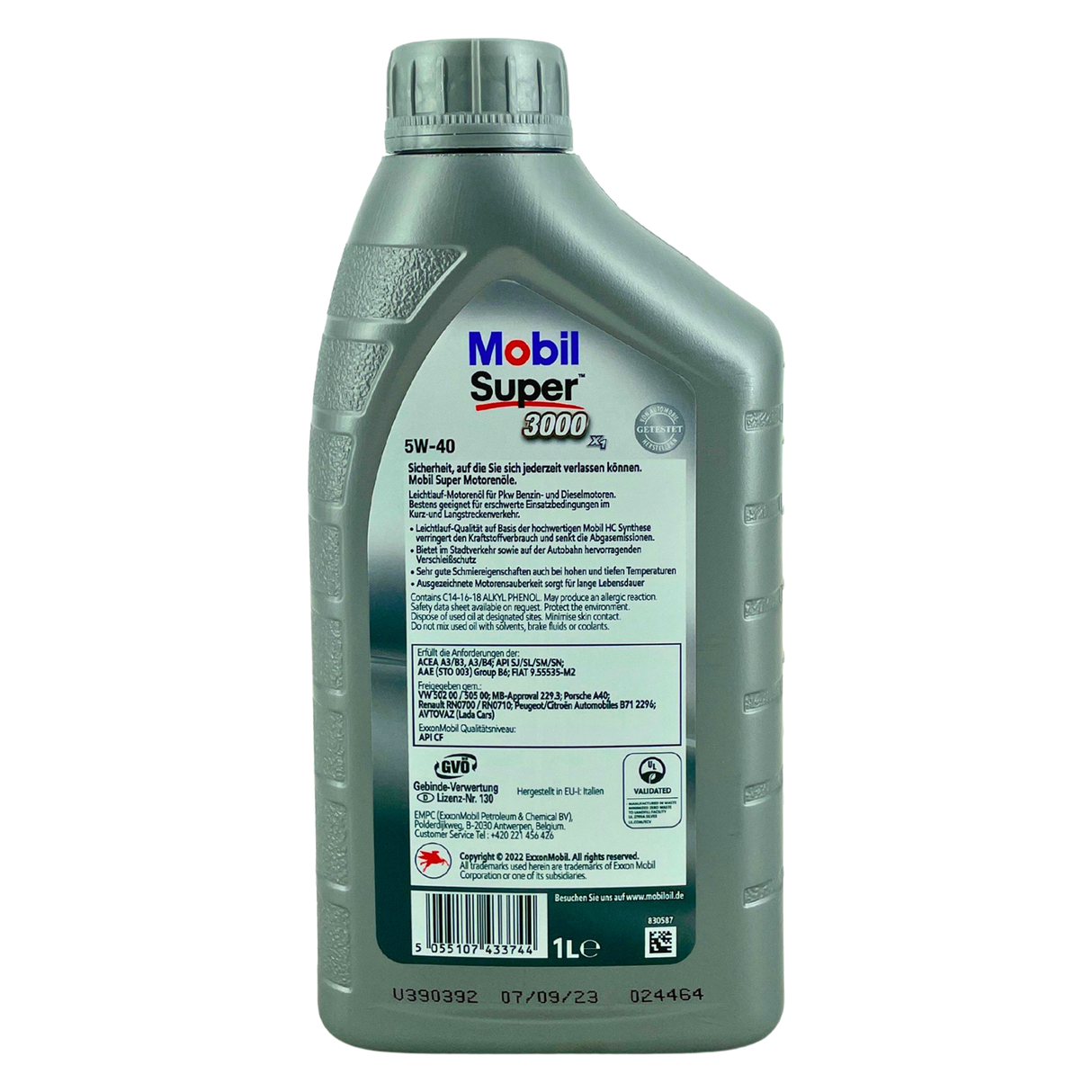 Mobil Super 3000 X1 5W-40 1 Liter