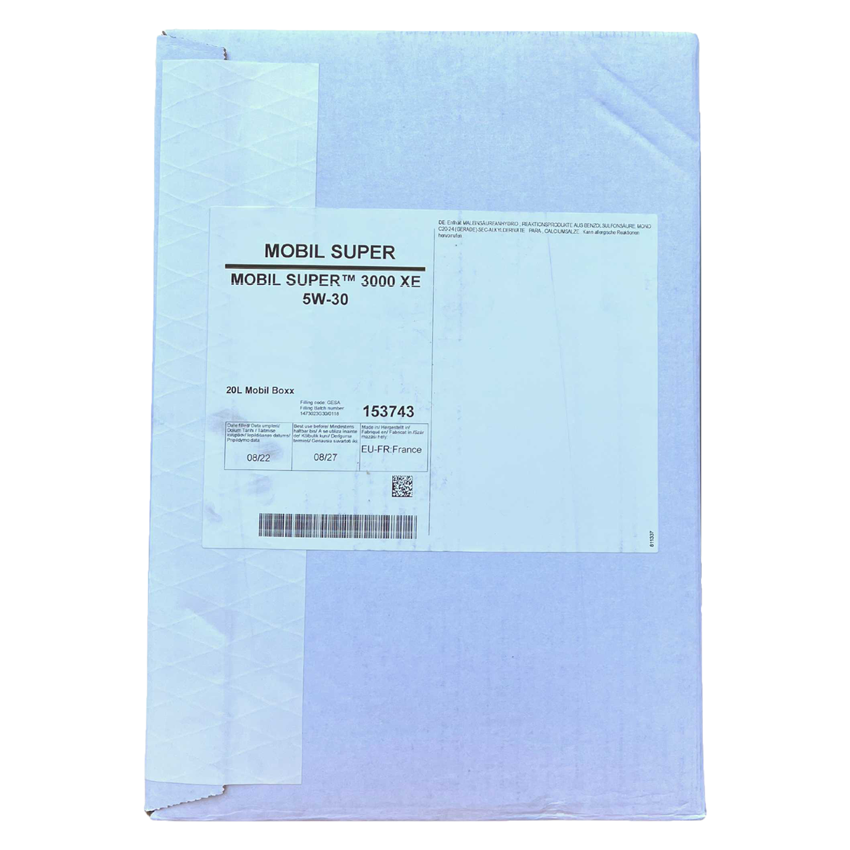 Mobil Super 3000 XE 5W-30 20 Liter BAG-IN Box