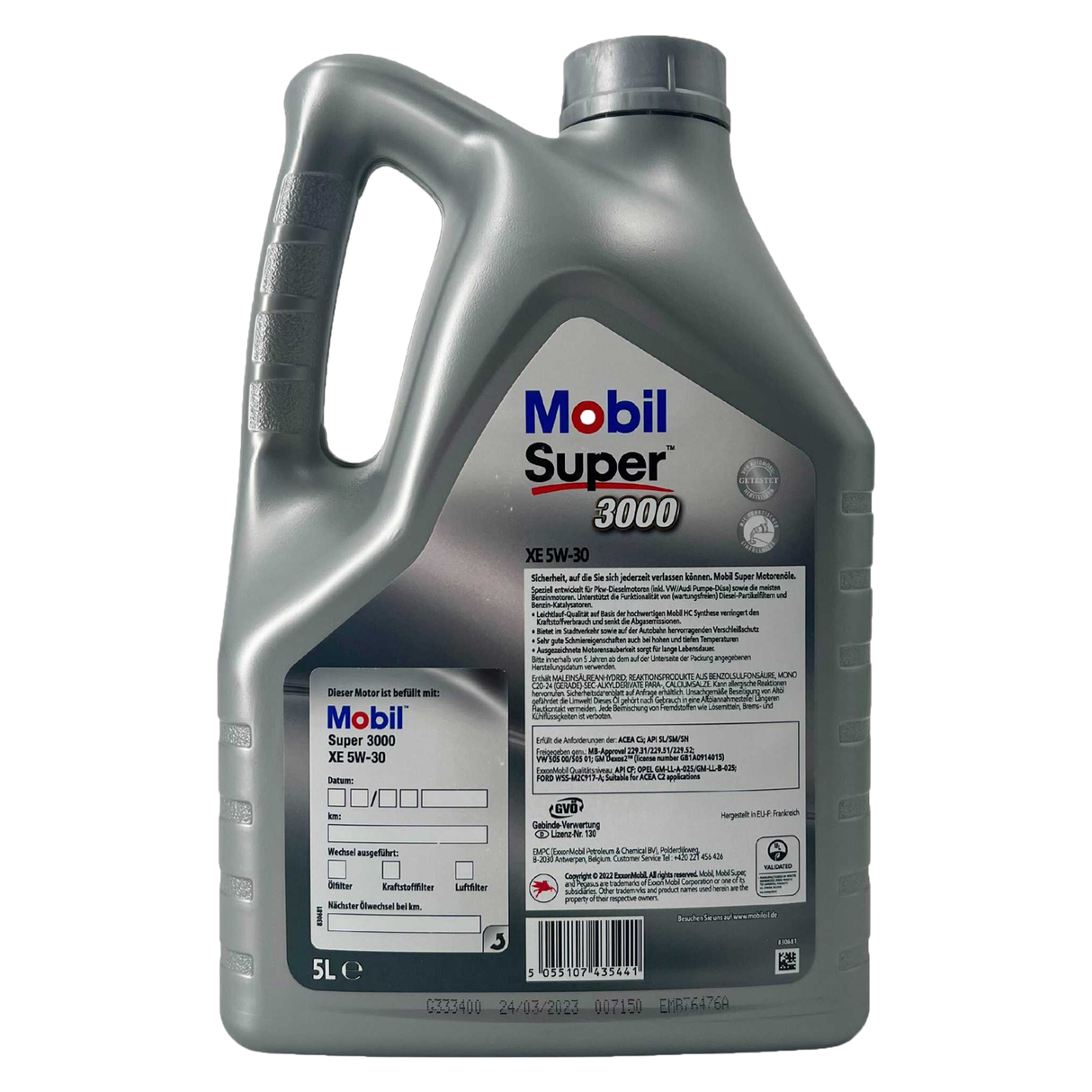 Mobil Super 3000 XE 5W-30 5 Liter