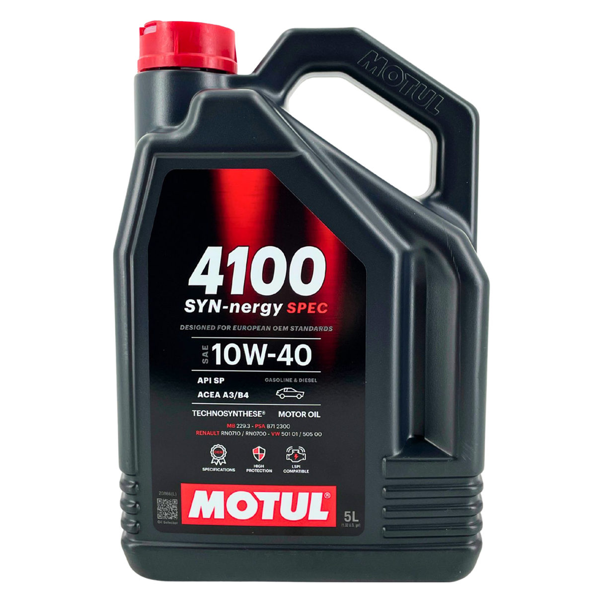 Motul 4100 SYN-nergy SPEC 10W-40 5 Liter