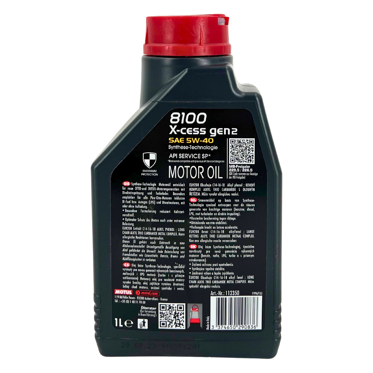 Motul 8100 X-cess 5W-40 1 Liter
