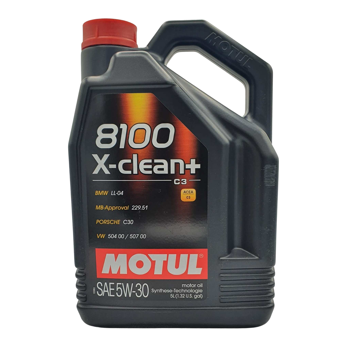Motul 5W30 5W-30 8100 X-Clean+ & Ölfilter Mann HU719/7X Ölwechsel 5Liter 109220