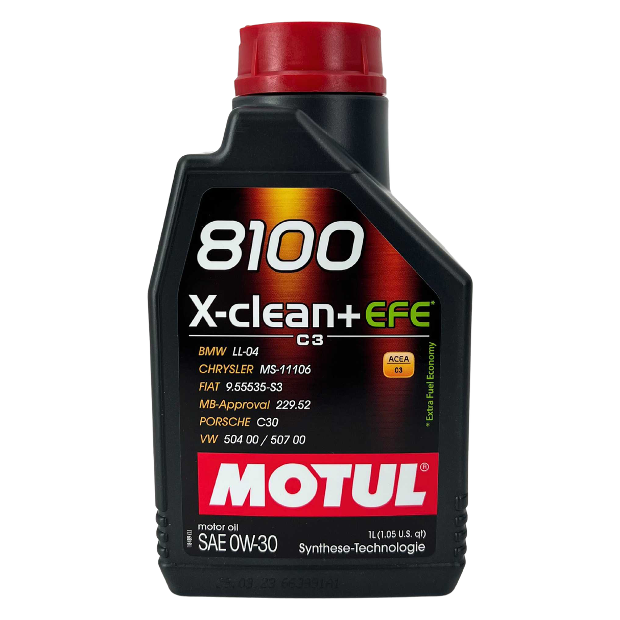 Motul 8100 X-Clean + EFE 0W-30 1 Liter
