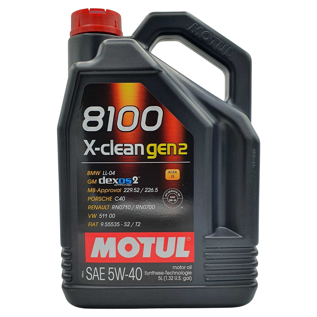 Motul 8100 X-clean GEN2 5W-40 5 Liter