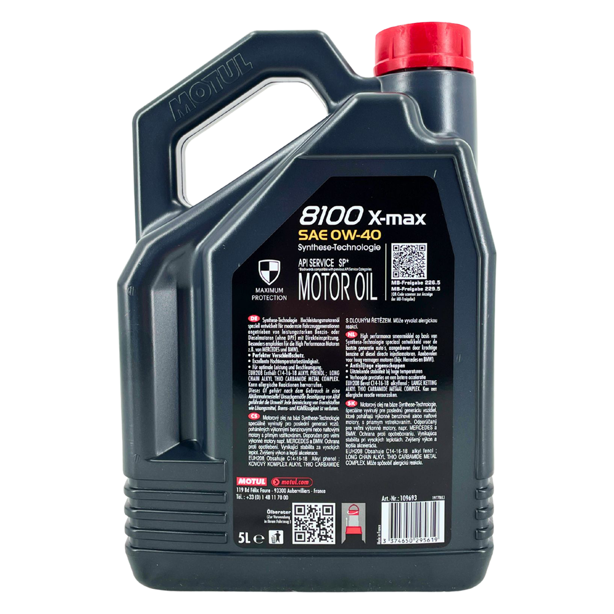 Motul 8100 X-max 0W-40 5 Liter