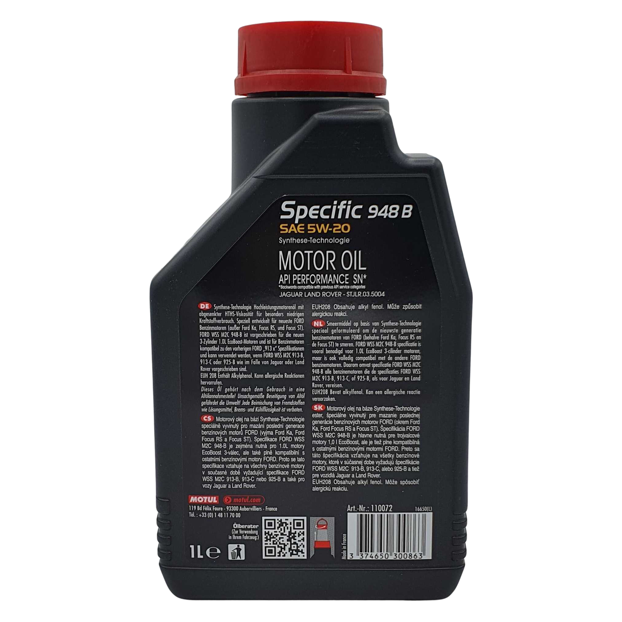 Motul Specific Ford WSS-M2C948-B 5W-20 1 Liter