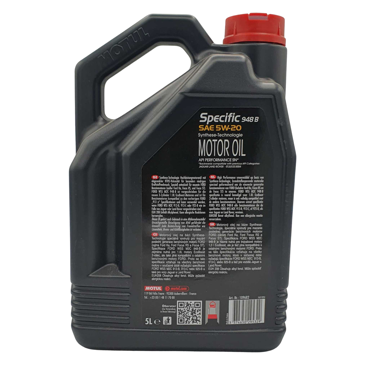 Motul Specific Ford WSS-M2C948-B 5W-20 5 Liter