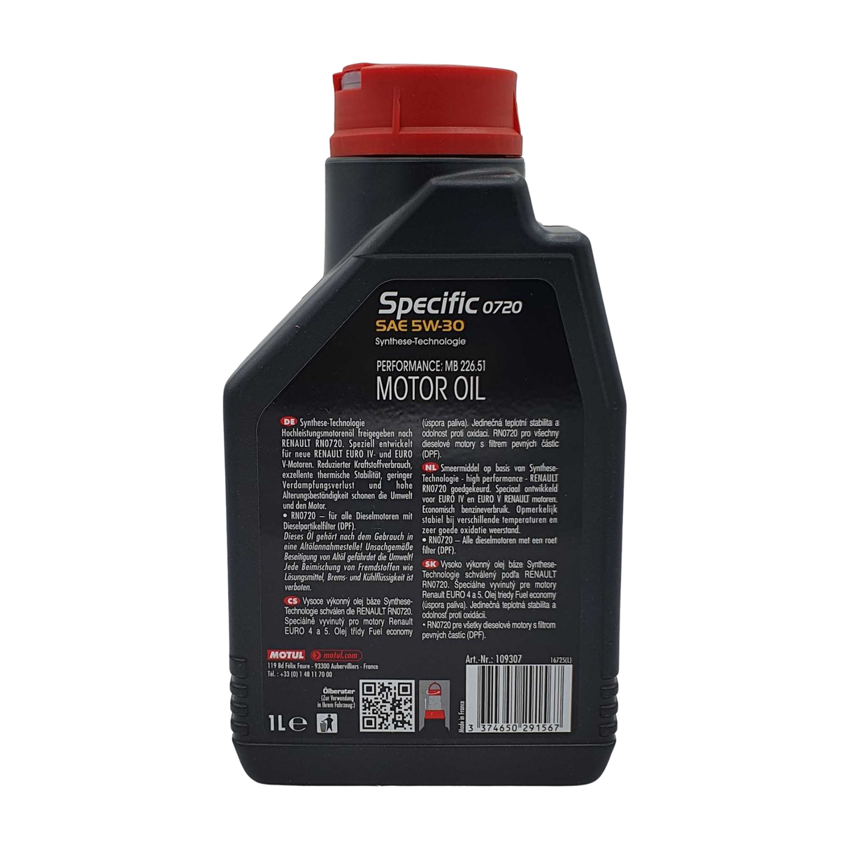 Motul Specific Renault RN 0720 5W-30 1 Liter