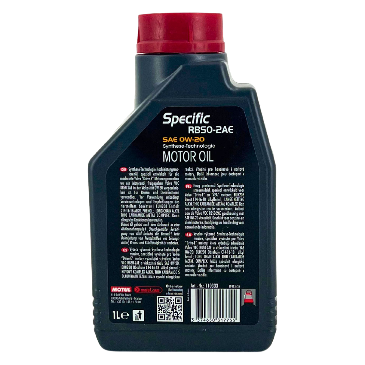 Motul Specific VOLVO VCC RBS0-2AE 0W-20 1 Liter