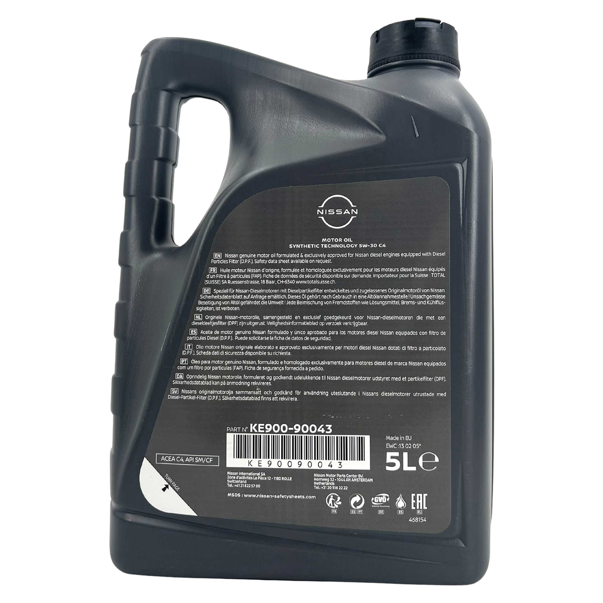 Nissan Original 5W-30 DPF C4 5 Liter