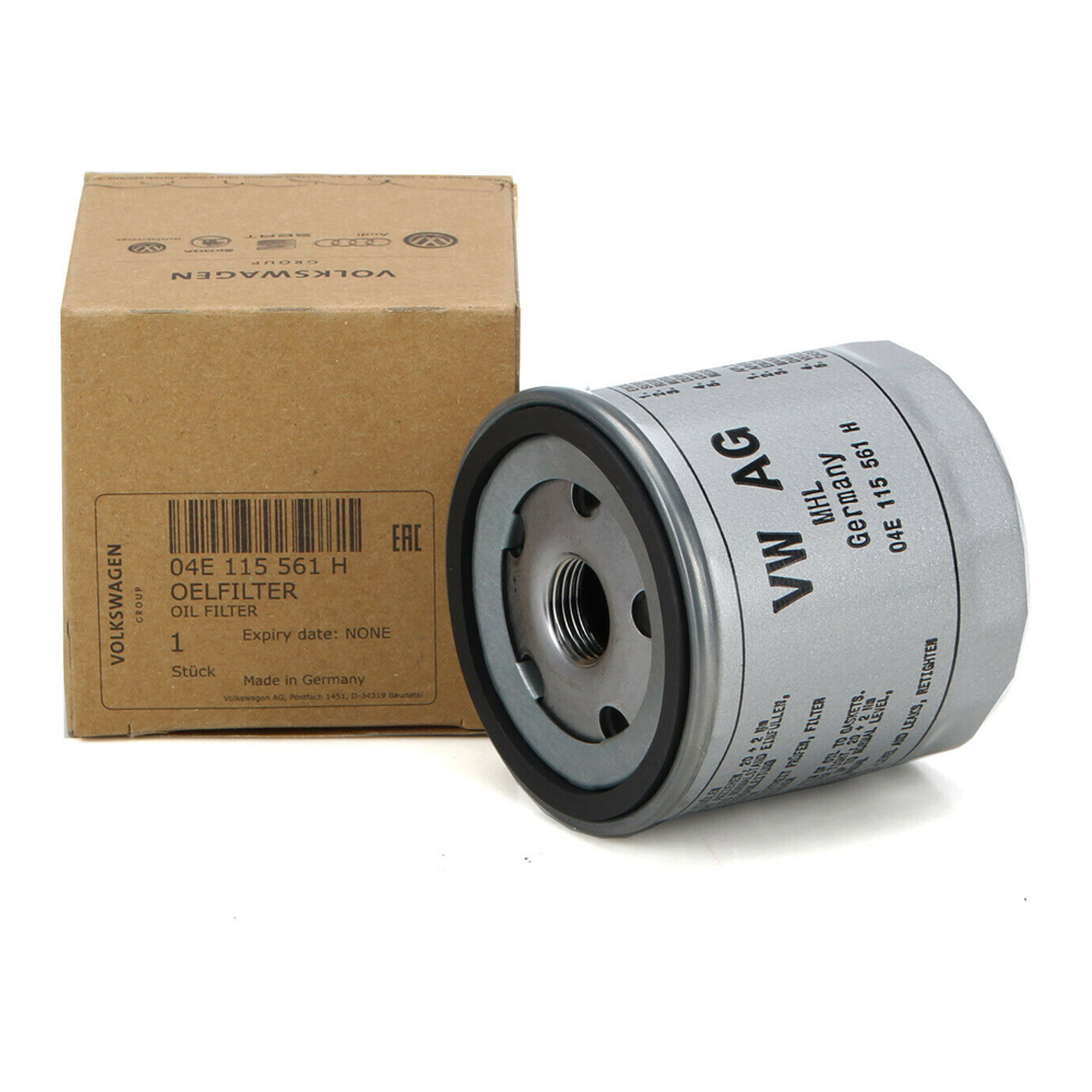 Original Audi VW Ölfilter 04E115561H A3 Golf 7 8 Polo Leon 1.0 1.2 1.4 1.5 TSI