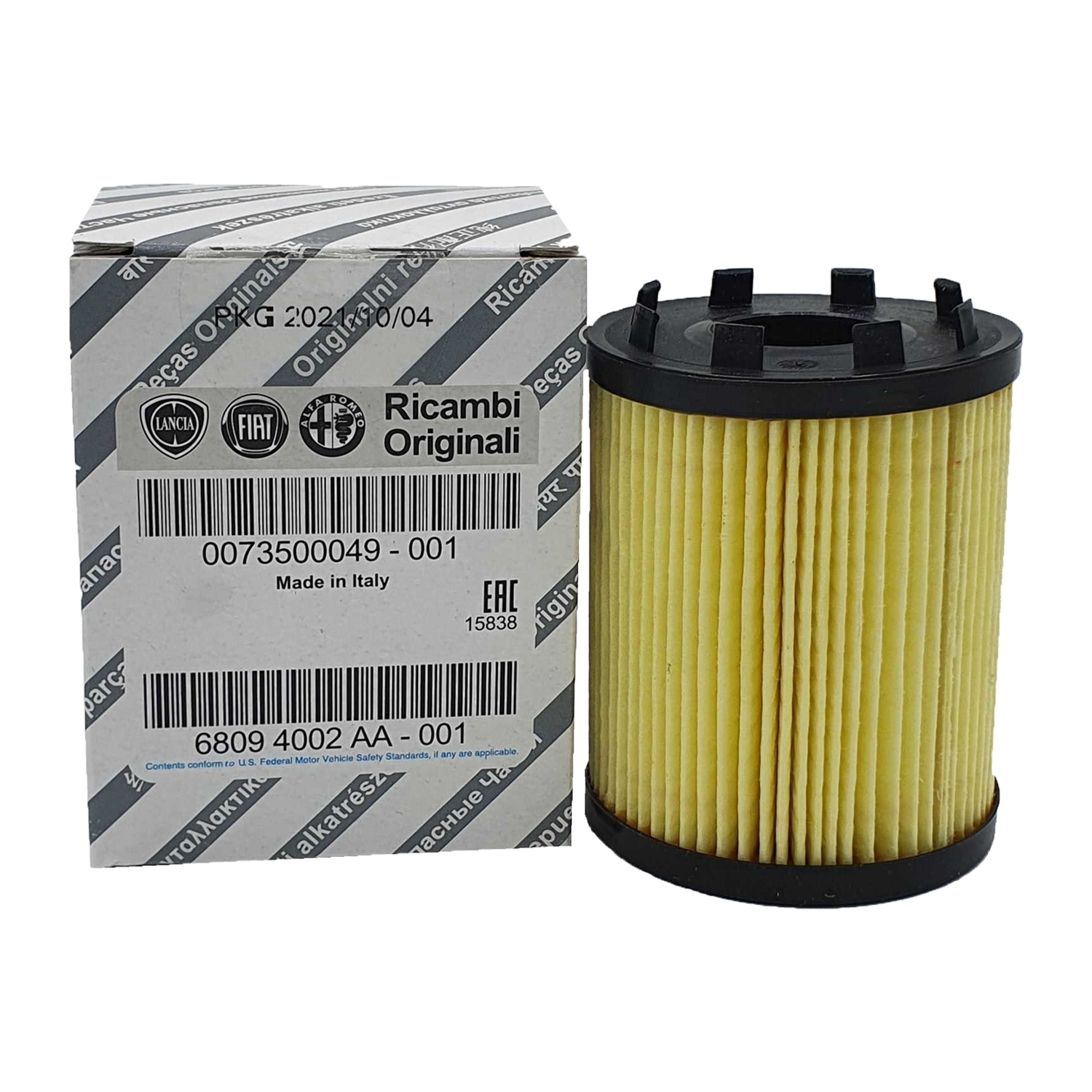 Original Fiat Ölfilter 73500049 GIULIETTA MITO 500 PANDA ABARTH ALFA ROMEO JEEP