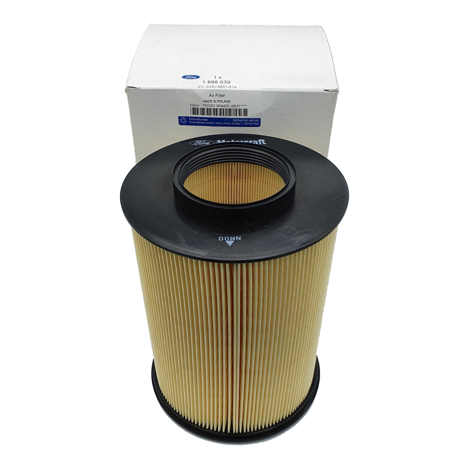 Original Ford Luftfilter 1888639 Focus C-Max C-Max I II Focus II III Kuga I II