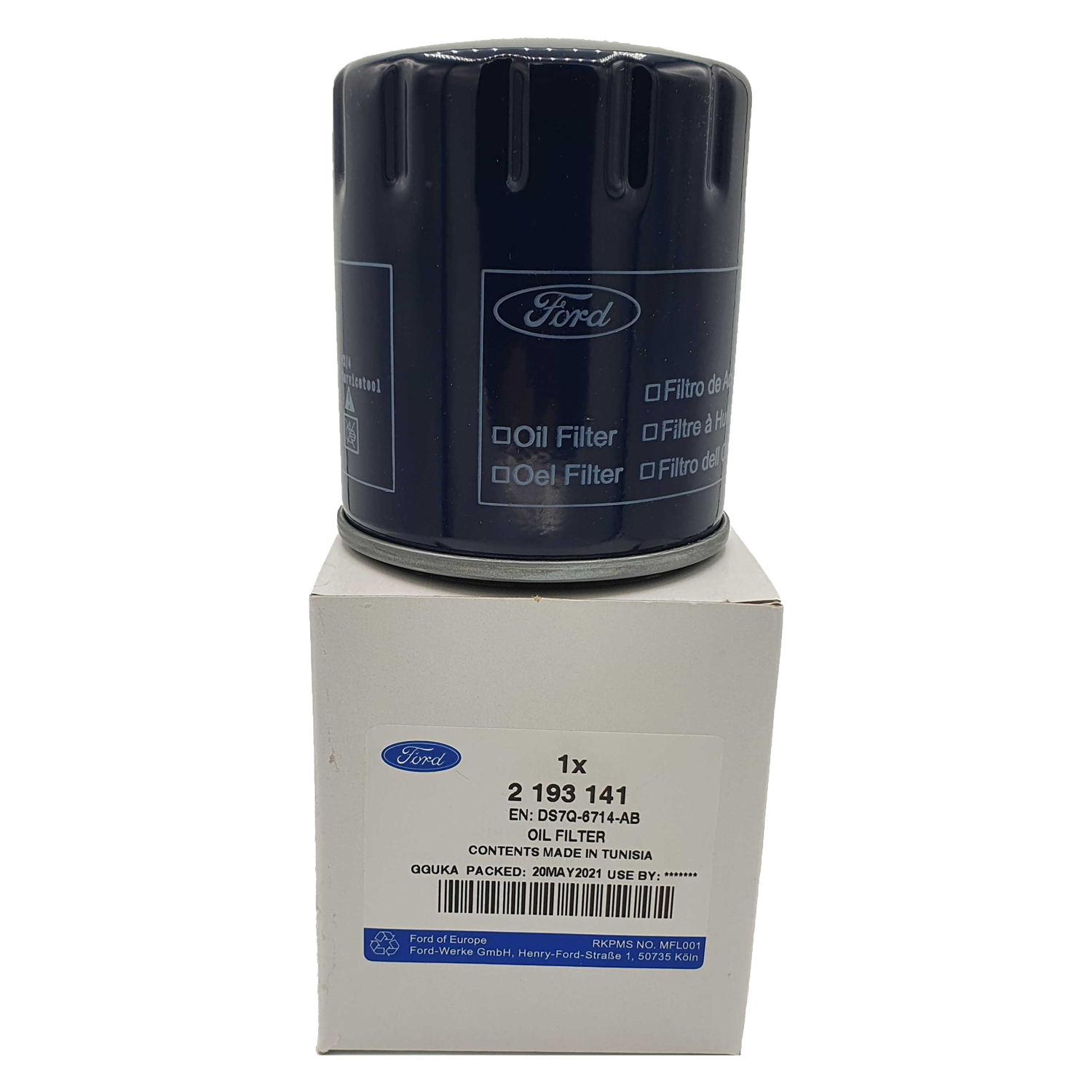 Original Ford Ölfilter 2193141 C-Max II Focus III Galaxy Mondeo V S-Max 2.0 TDCi