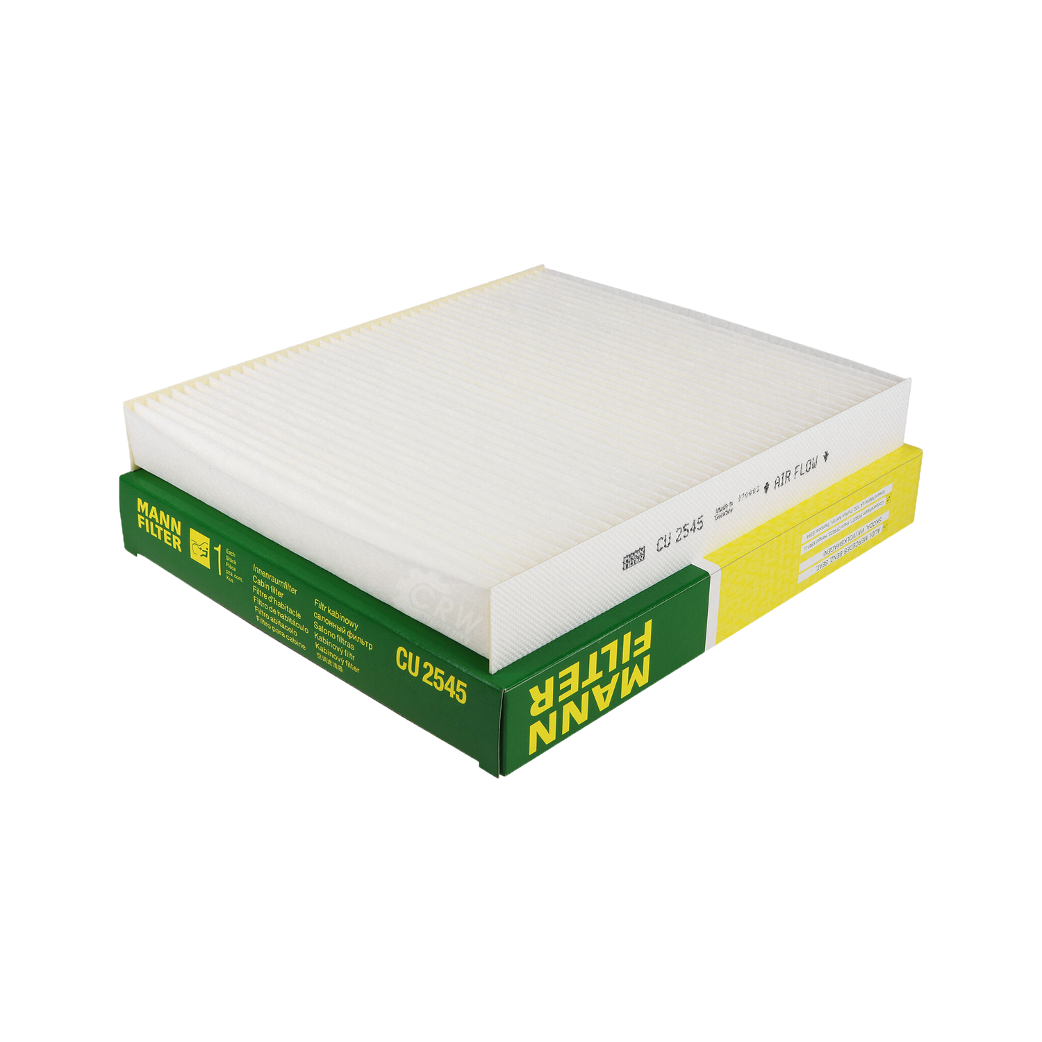 Original MANN-FILTER FILTER INNENRAUMLUFTFILTER CU 2545 SEAT IBIZA VW FOX POLO
