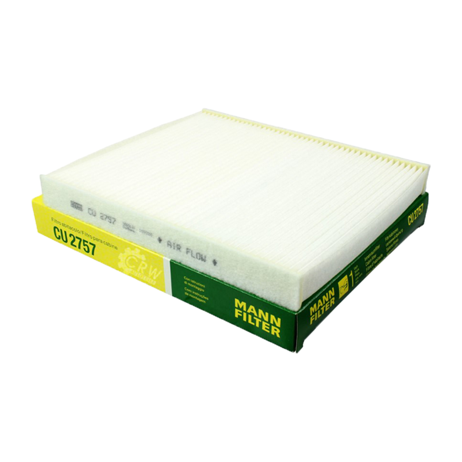 Original MANN-FILTER FILTER INNENRAUMLUFTFILTER CU 2757 OPEL ASTRA ZAFIRA