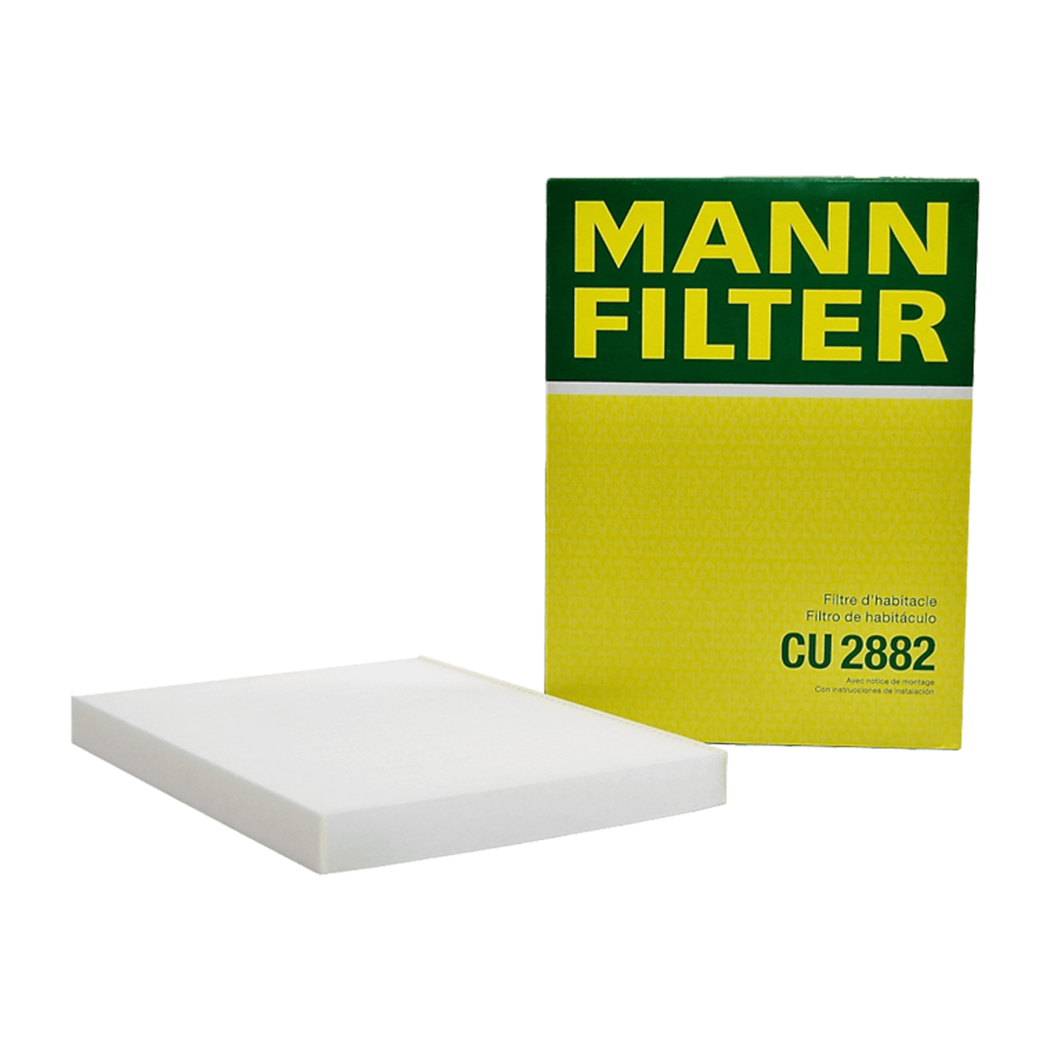 Original MANN-FILTER FILTER INNENRAUMLUFTFILTER CU 2882 AUDI A3 VW GOLF 3 LUPO PASSAT