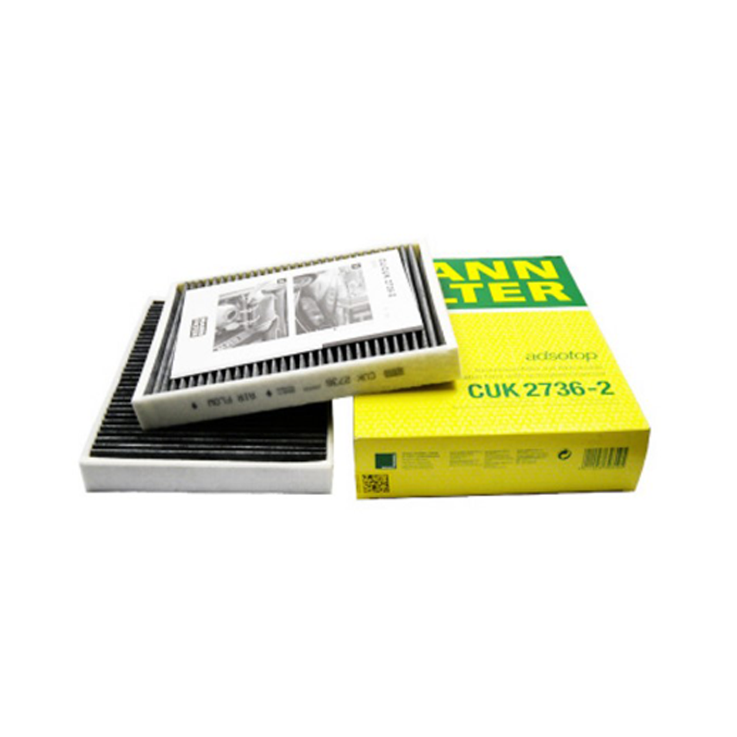 Original MANN-FILTER FILTER INNENRAUMLUFTFILTER CUK 2736 2 BMW 5