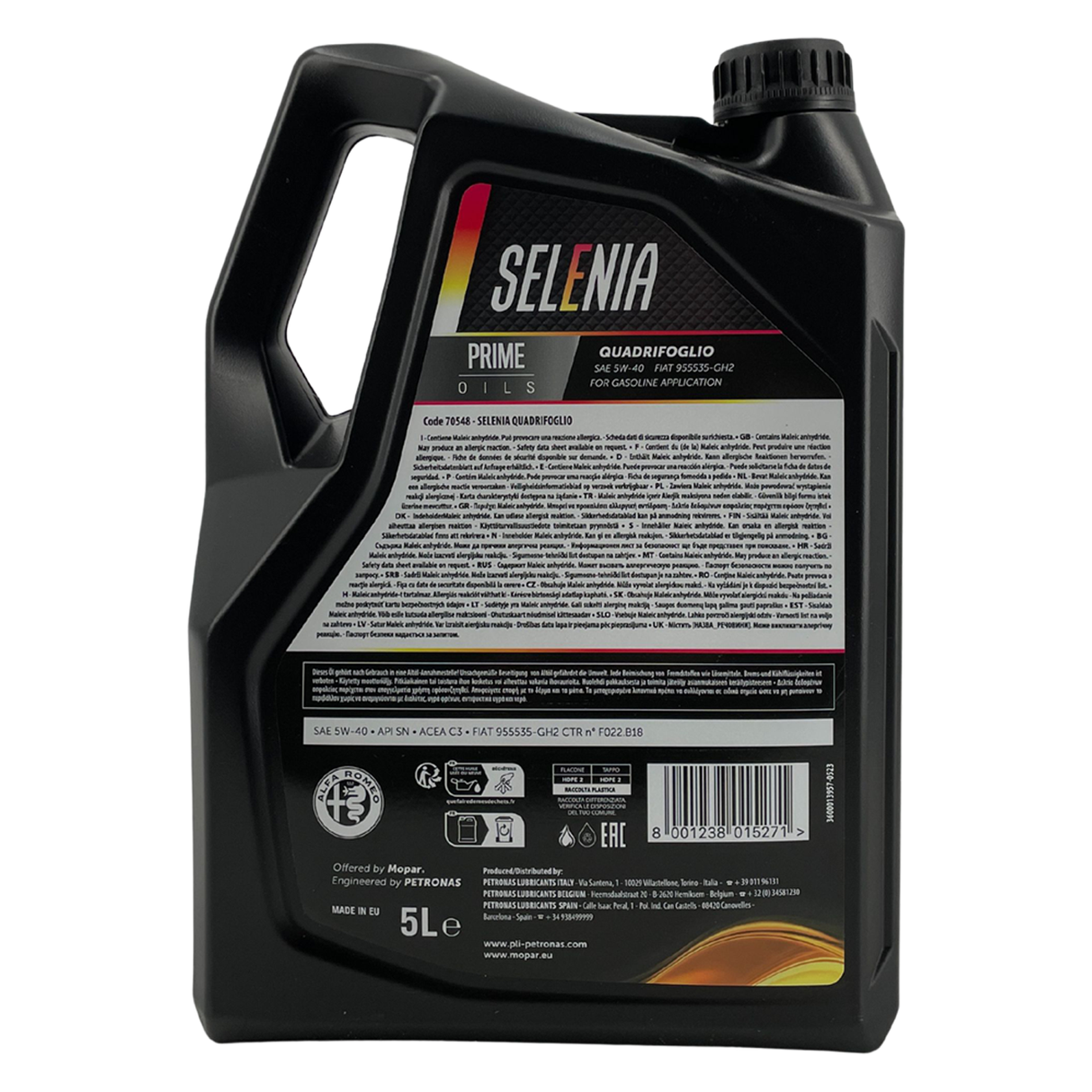 Selenia Quadrifoglio 5W-40 5 Liter