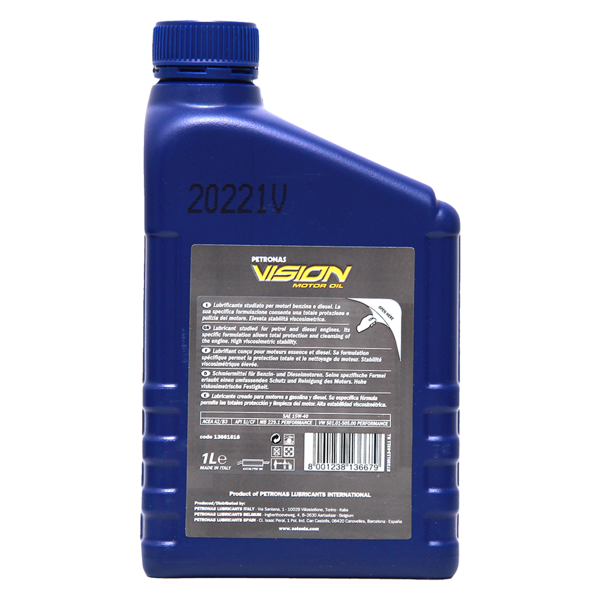 Selenia Vision 15W-40 1 Liter