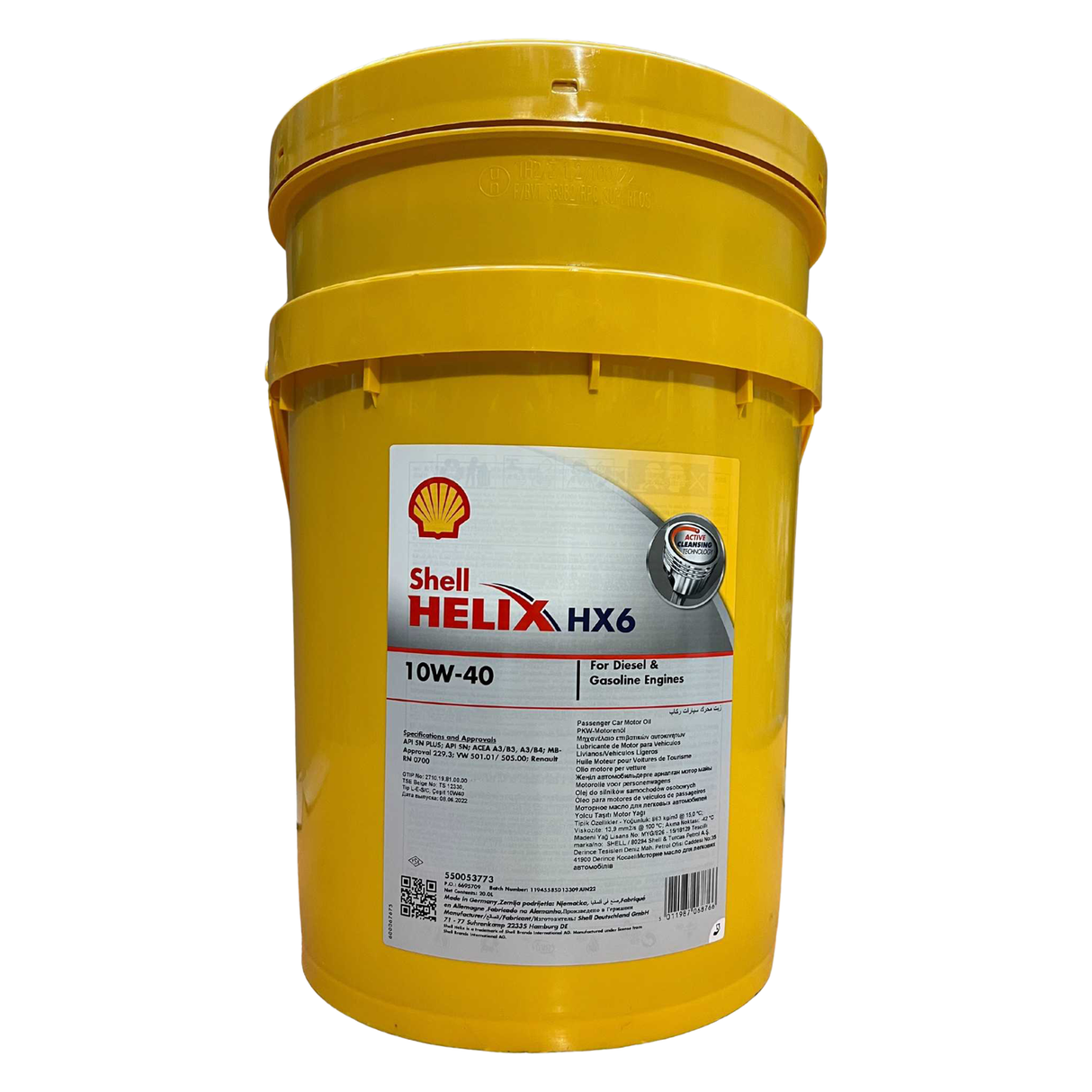 Shell Helix HX6 10W-40 20 Liter