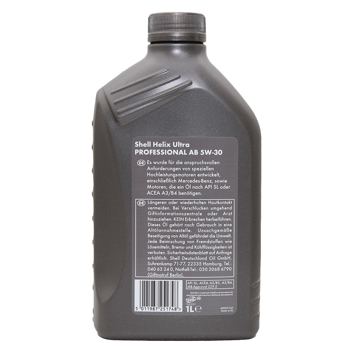 Shell Helix Ultra Professional AB 5W-30 1 Liter